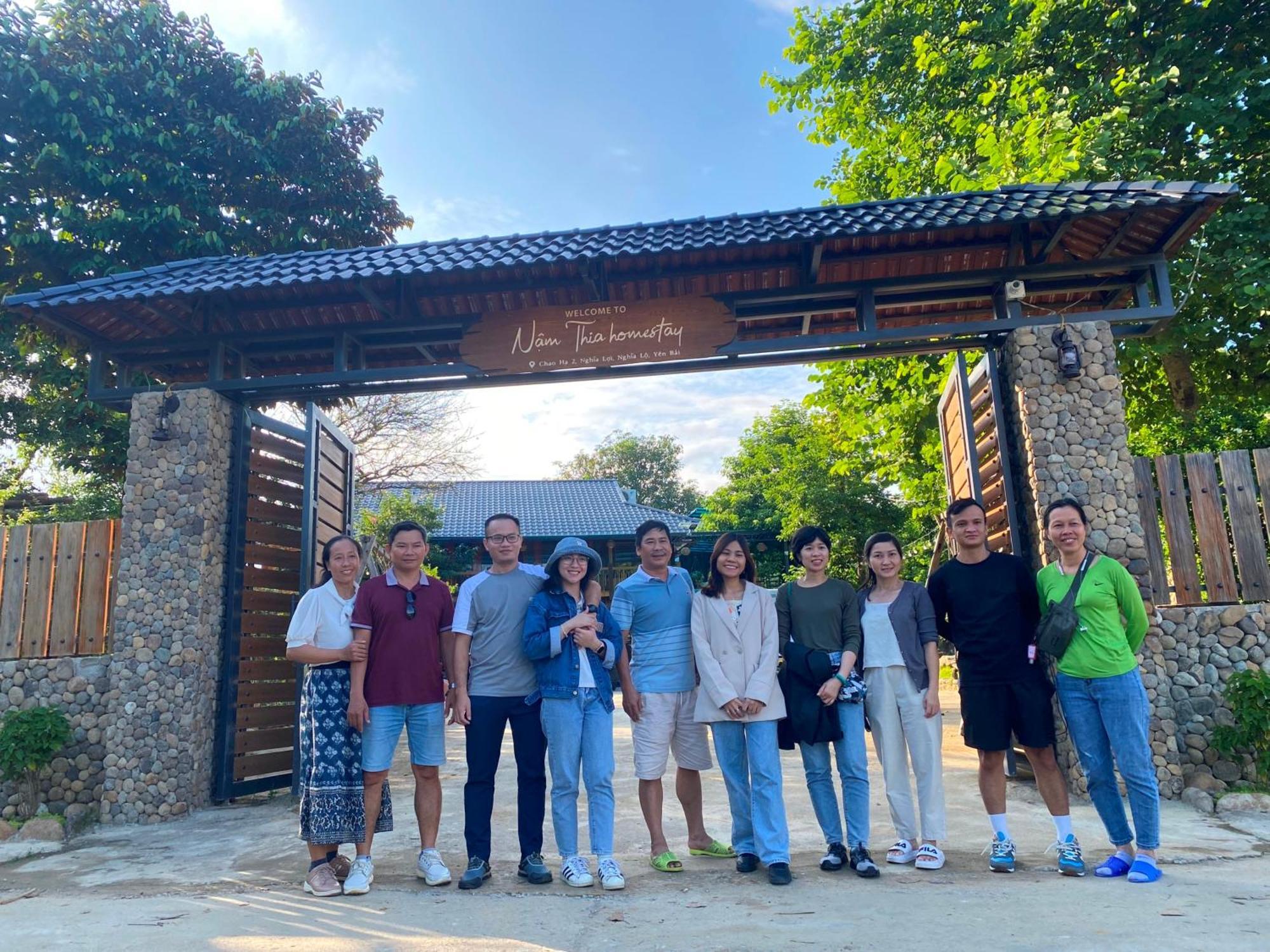 Nam Thia Homestay Yen Bai Esterno foto